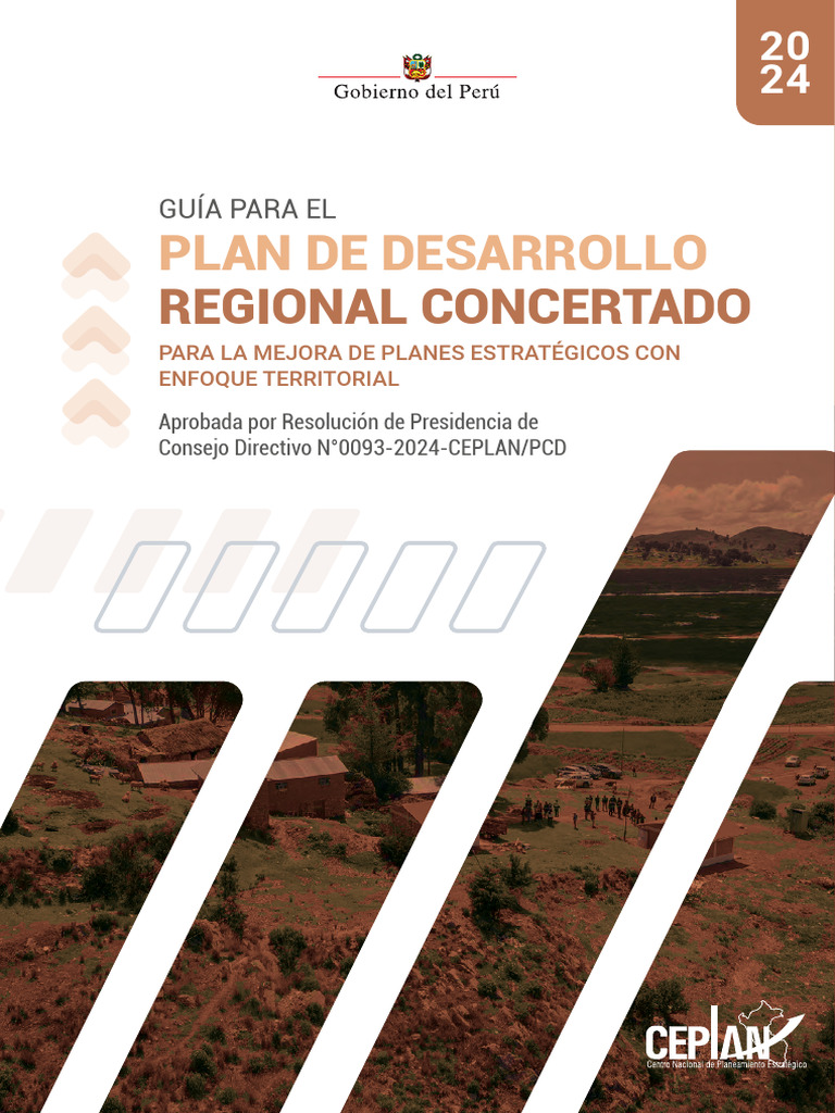 Guía del Plan de Desarrollo Regional | PDF | Planificación ...