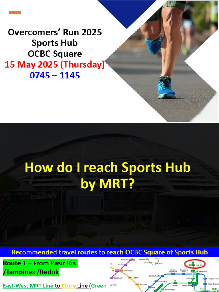 Info For Students Overcomers Run | PDF | Rail Transport | Transport