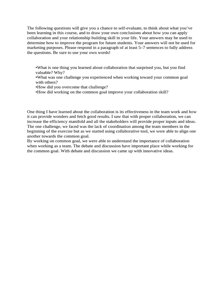 COM 200 Week 6 Reflection | PDF