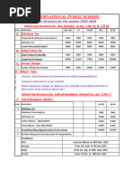 Lucknow Public School Fee Structure 2024-25 | PDF