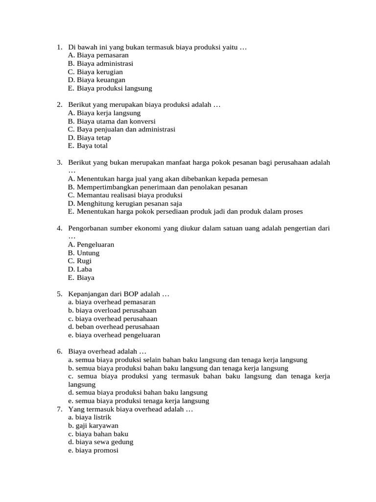 Latihan PKDK 2 | PDF