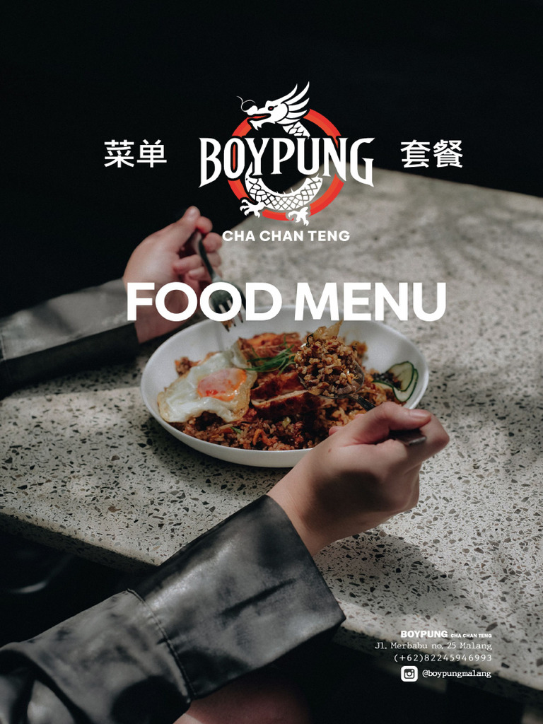 Boypung Book Menu | PDF
