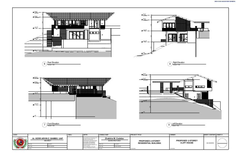 Sample Draft Drawing Plans | PDF