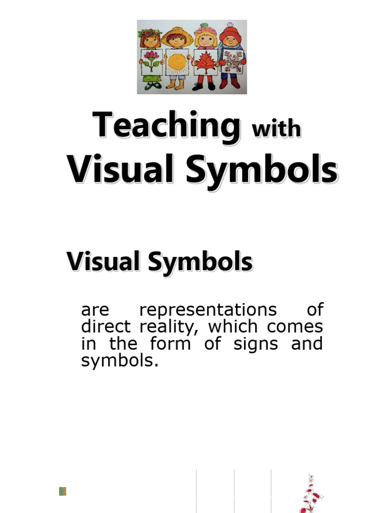 Effective Teaching with Visual Symbols | PDF | Map | Chart