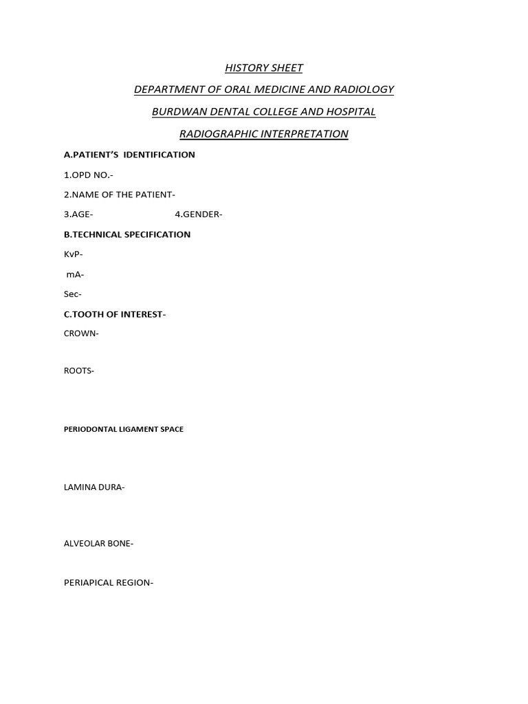 History Sheet Orad 250127 213651 | PDF