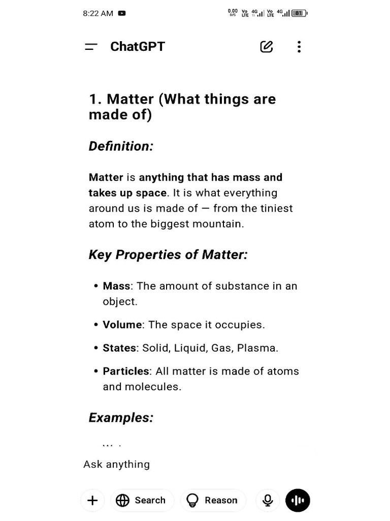 What Is Matter, Energy, Space and Time | PDF