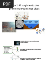 Aula 2. Origem Da Vida, Celula e Microscopio