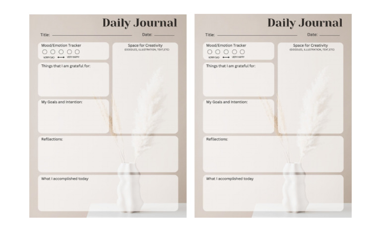 Daily Journal | PDF