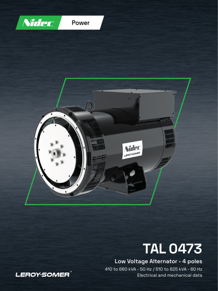 TAL 0473 Alternator Specifications | PDF | Transformer | Electrical ...