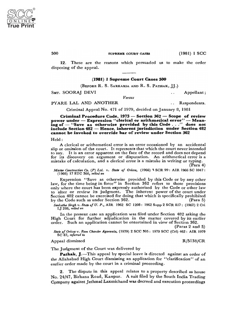 Supreme Court Judgment on Modak Case | PDF