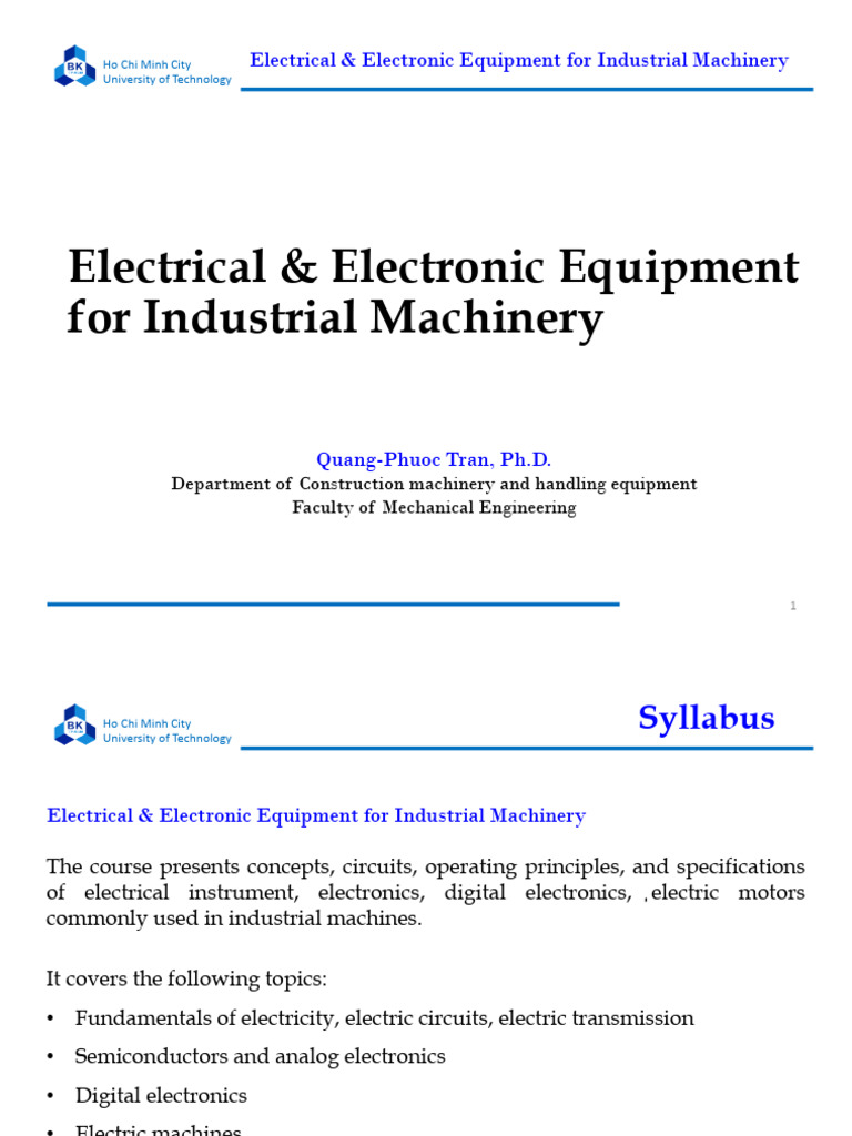 Chuong 1 | PDF | Electric Power | Direct Current