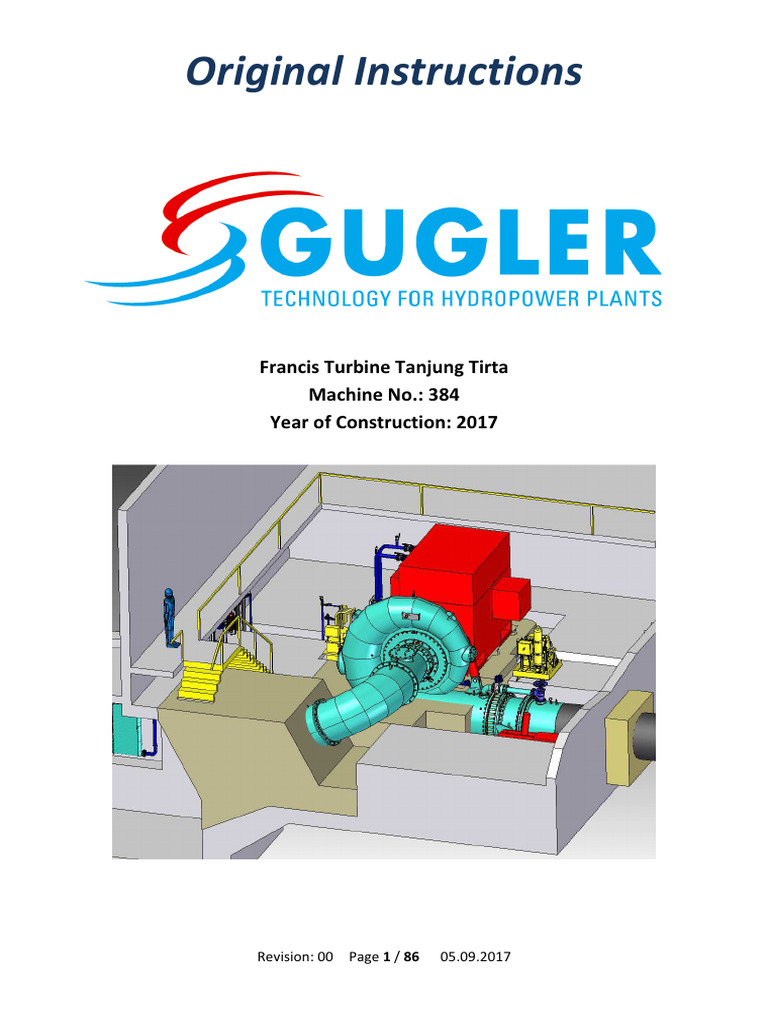 Francis Turbine Operation Manual | PDF | Electrician | Safety