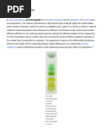 Column Chromatography ITO13 | PDF | Chromatography | Elution
