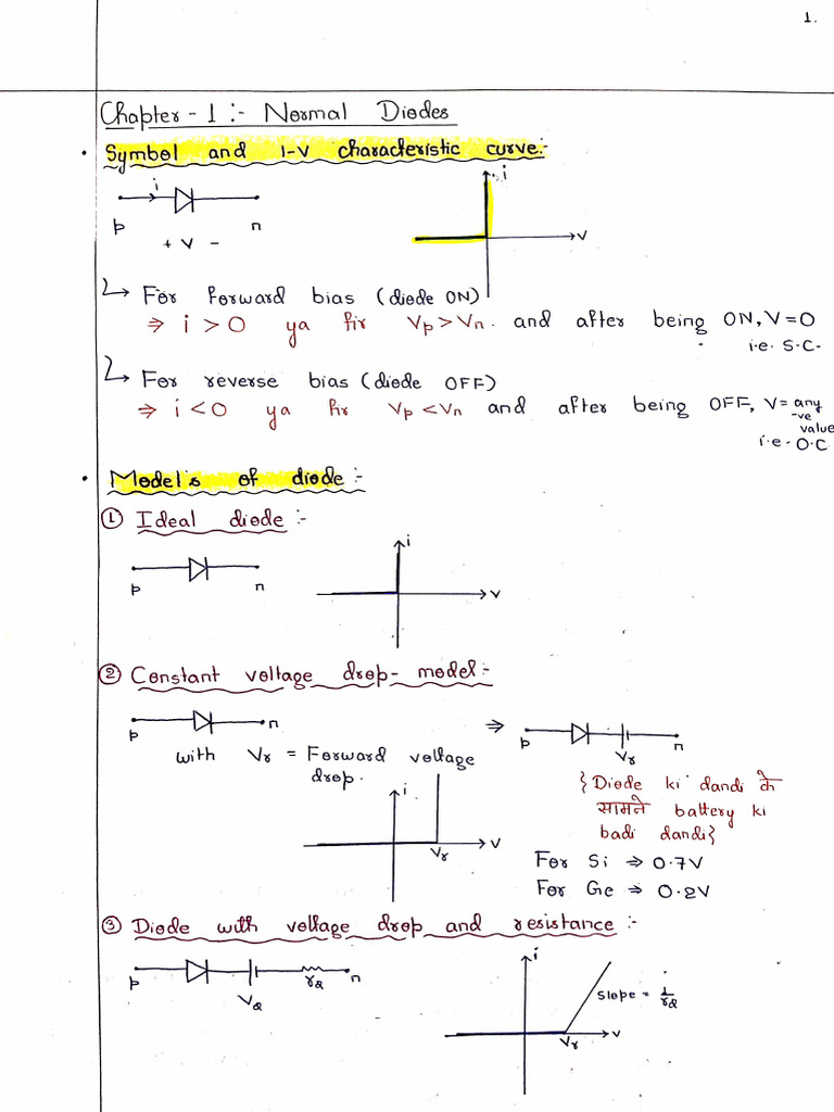 Analog electronics short notes pdf
