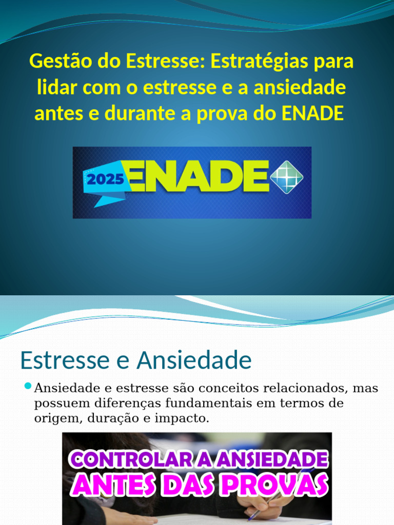 Gestão Do Estresse Estrategias Para Lidar Com o Estresse e a Ansiedade ...