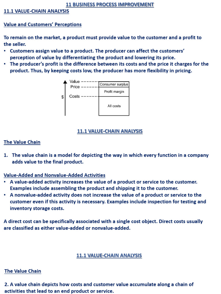 Unit 11 | PDF | Supply Chain | Value Chain