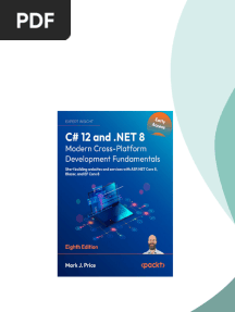 C# 12 and .NET 8 Modern Cross-Platform Development Fundamentals 8th Edition Mark J. Price instant download