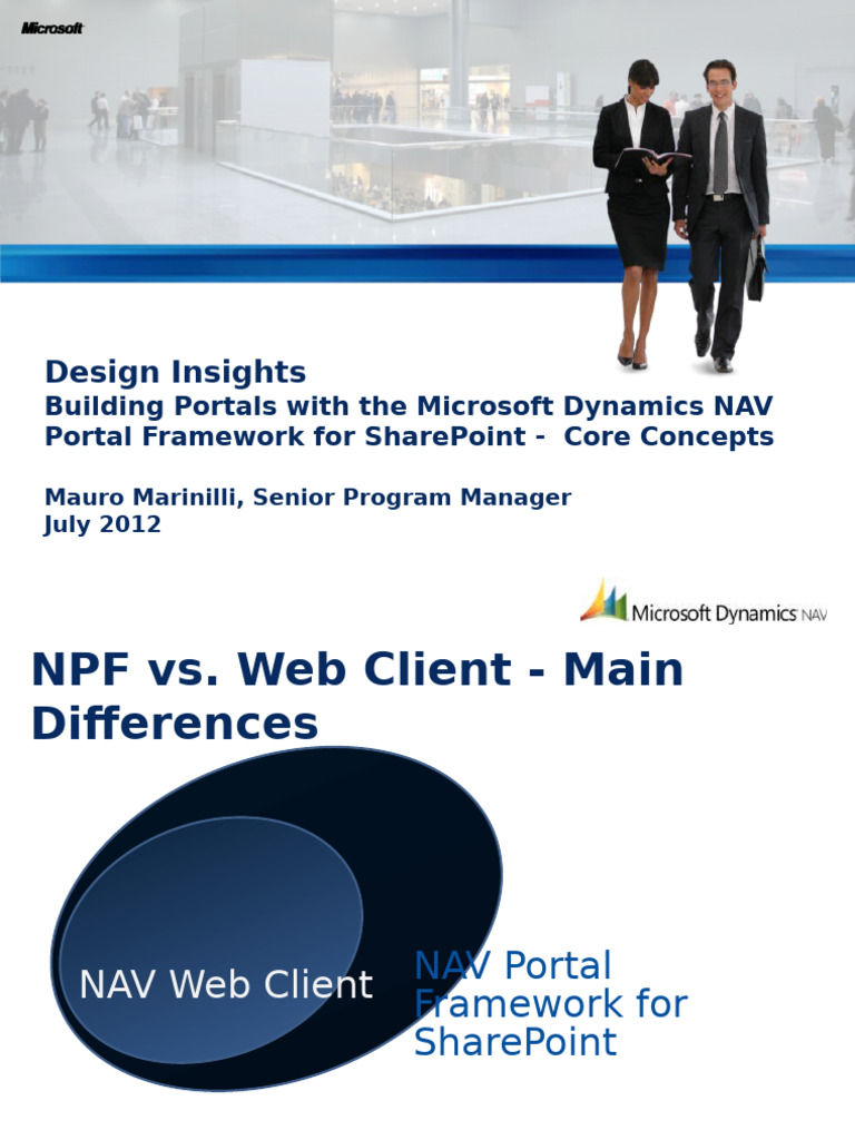 Design Insights: Building Portals With The Microsoft Dynamics Nav ...