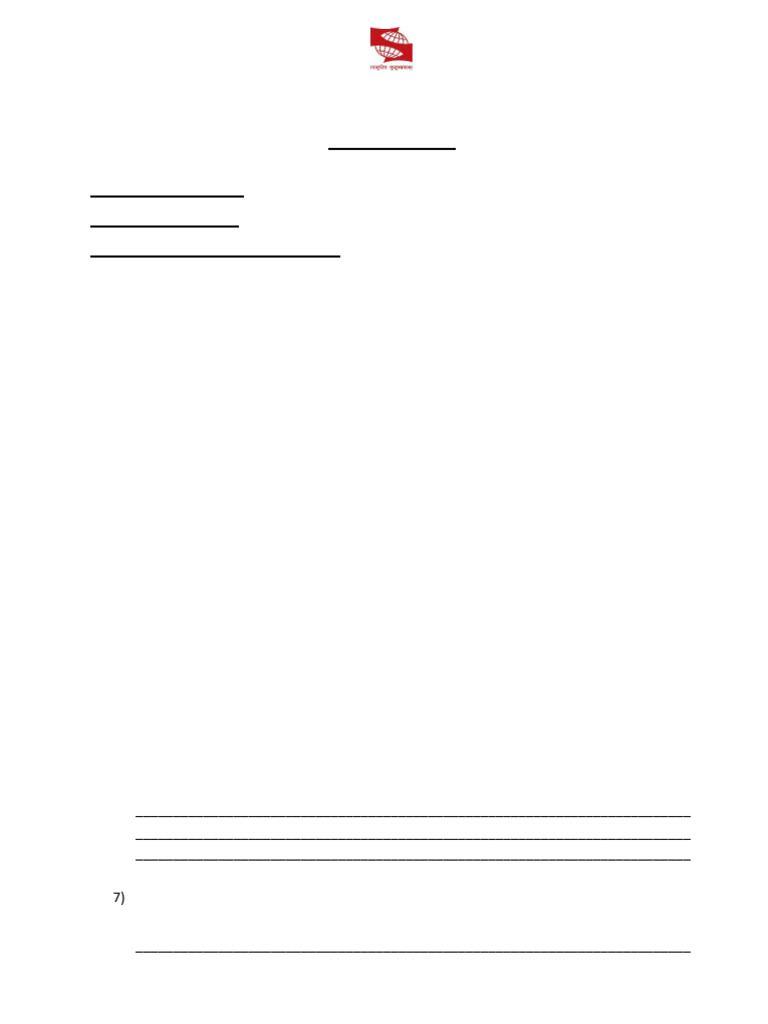 SLS Admission CV Format 2023-2024 | PDF