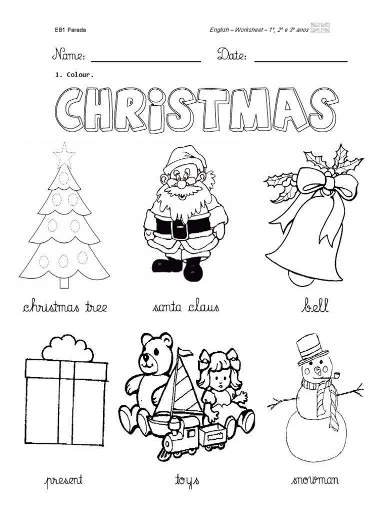 Worksheet Christmas Worksheet Christmas