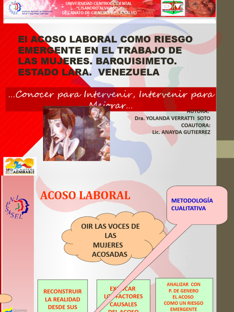 Acoso Laboral en Mujeres de Barquisimeto | PDF | Derecho laboral ...