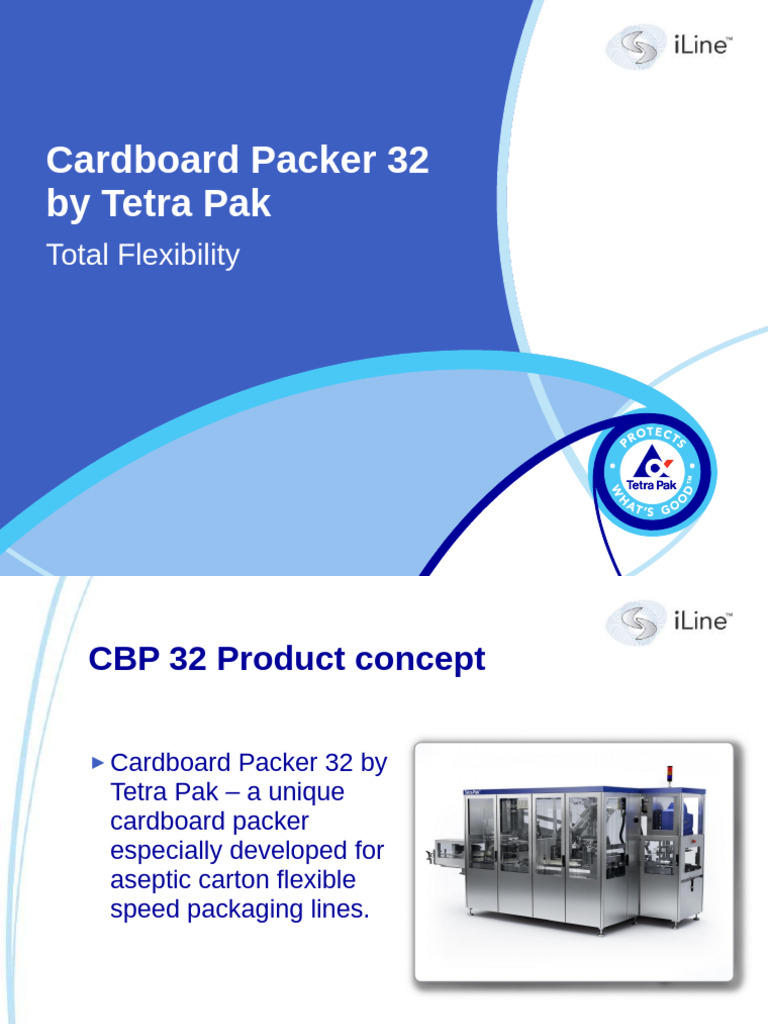 Tetra Pak CBP 32 Cardboard Packer Overview | PDF | Computing