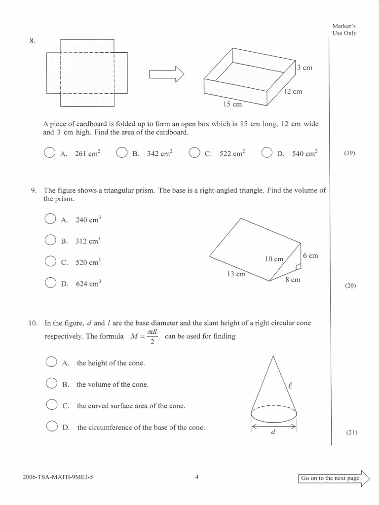 2006 - Tsa - 9me3 (5-6) | PDF