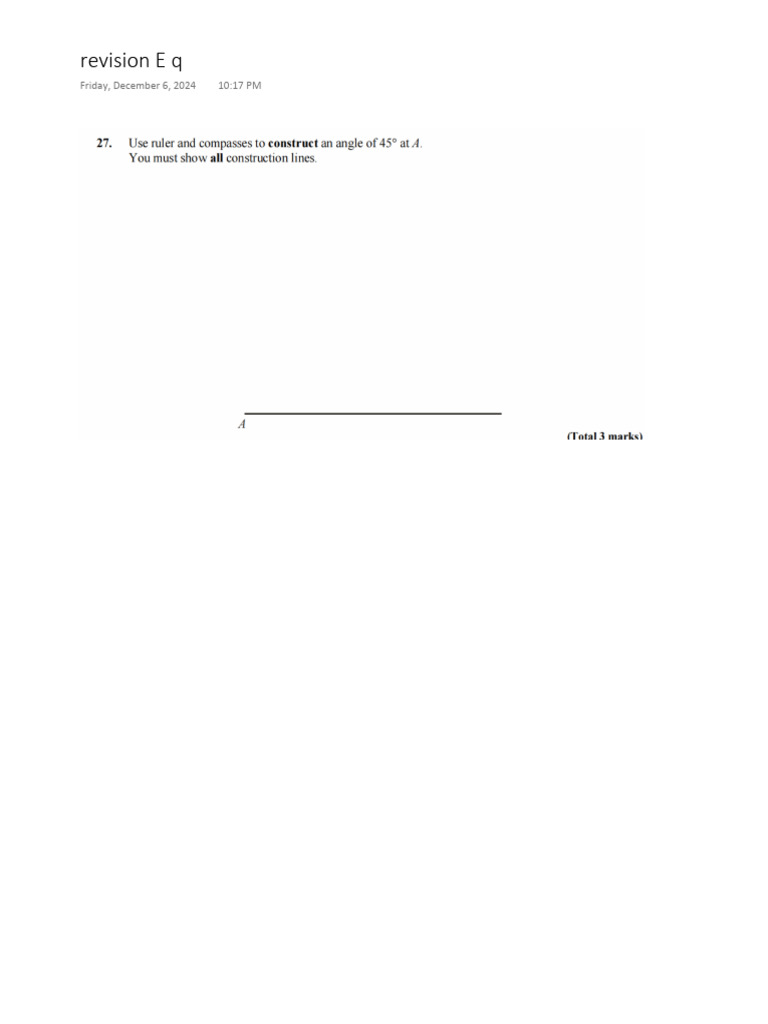Histogram-Maths Revision Test E | PDF