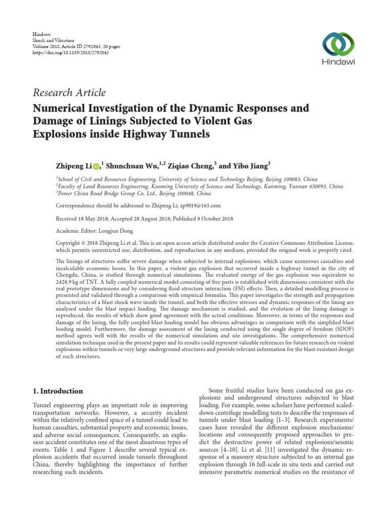 16 2018 - Li - Numerical Investigation of The Dynamic Responses and ...