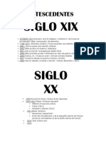 Historia del siglo XIX y XX