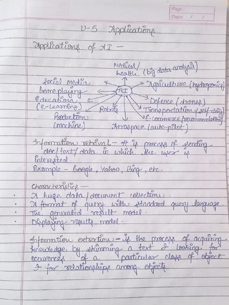 AI Unit 5 | PDF