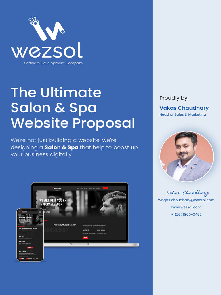 Salon SPA Website Development | PDF | Web Development | Internet
