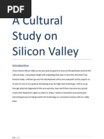 A Cultural Study On Sillicon Valley