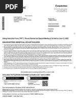 Employee Voluntary Contribution Form | PDF