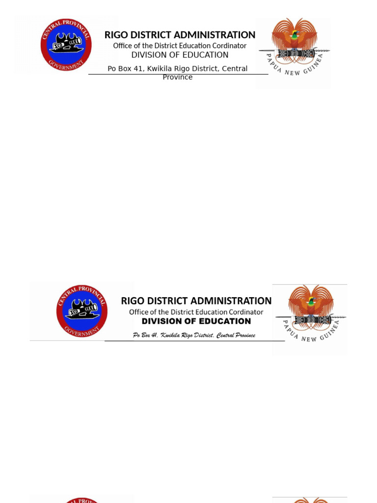 Rigo District Letterhead | PDF
