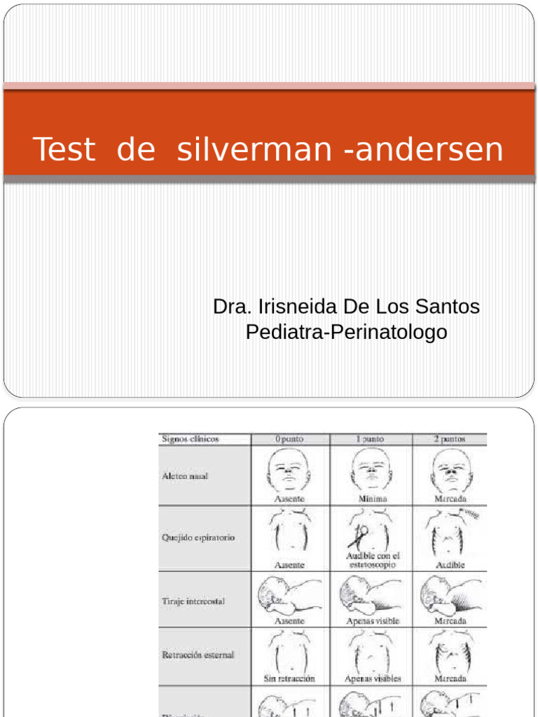 test d silverman y anderon | PDF