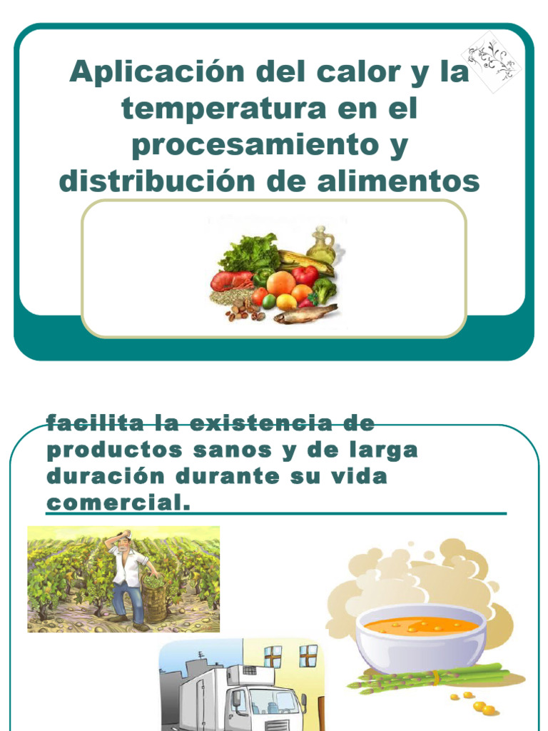 Calor y temperatura en alimentos | PDF | Alimentos | Cocinando