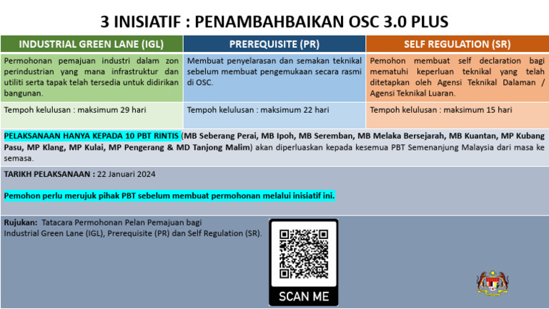 Penambahbaikan OSC 3.0 Plus IGL | PDF
