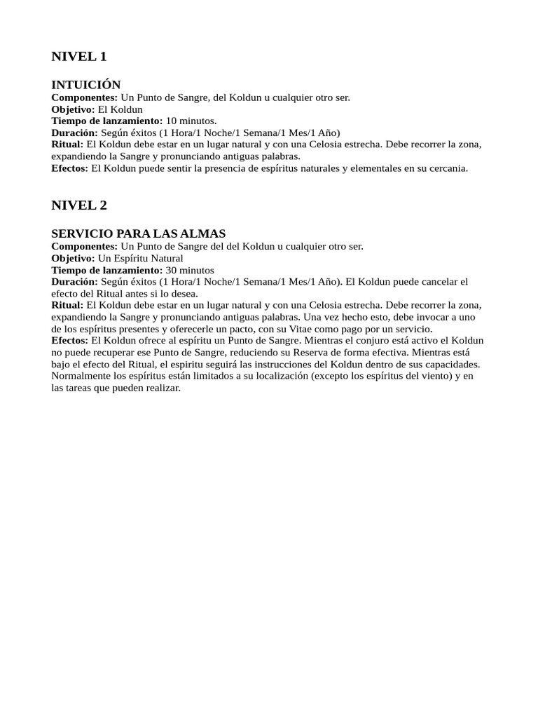 Rituales Koldun: Intuición y Servicio | PDF