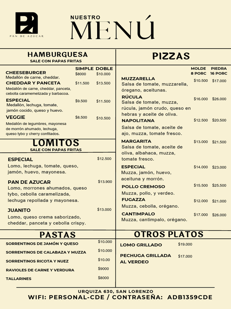 Menu Pda PDF | PDF | ensalada | Ingredientes de comida