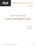 Download Inside Cisco IT - Cisco on Cisco Contact Center Migration to UCS Best Practice by Cisco IT SN86396367 doc pdf