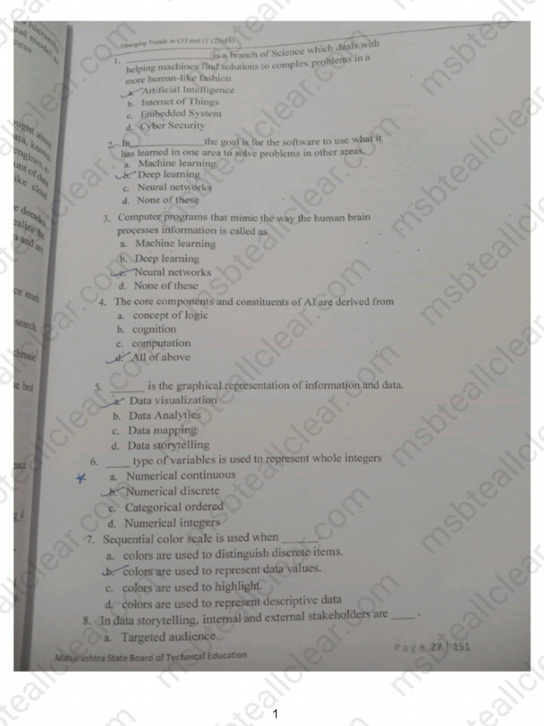 ETI Manual Questions Solved | PDF