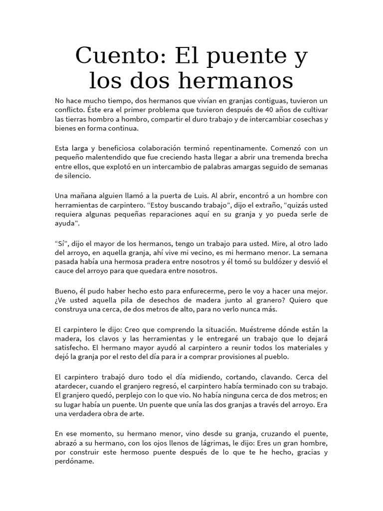 El perdón y la familia en el cuento | PDF | Amor | Perdón