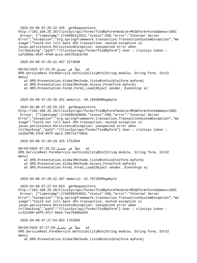 Logerror2025 04 08 | PDF | Computing | Software