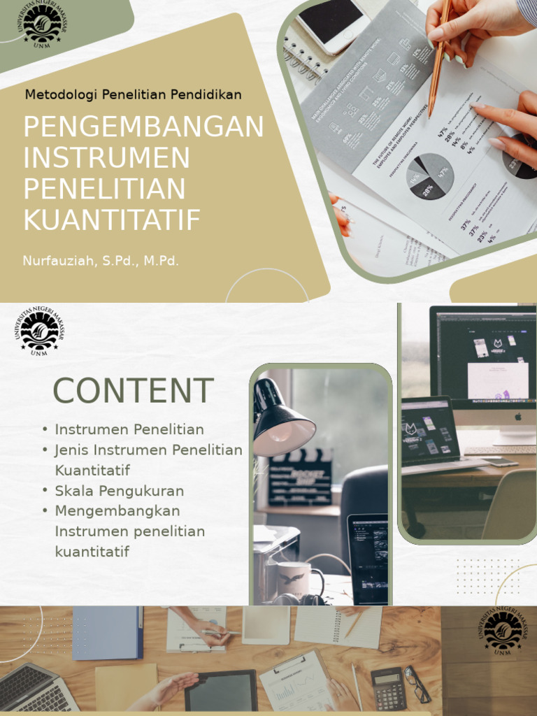 Instrumen Penelitian Kuantitatif Pendidikan | PDF