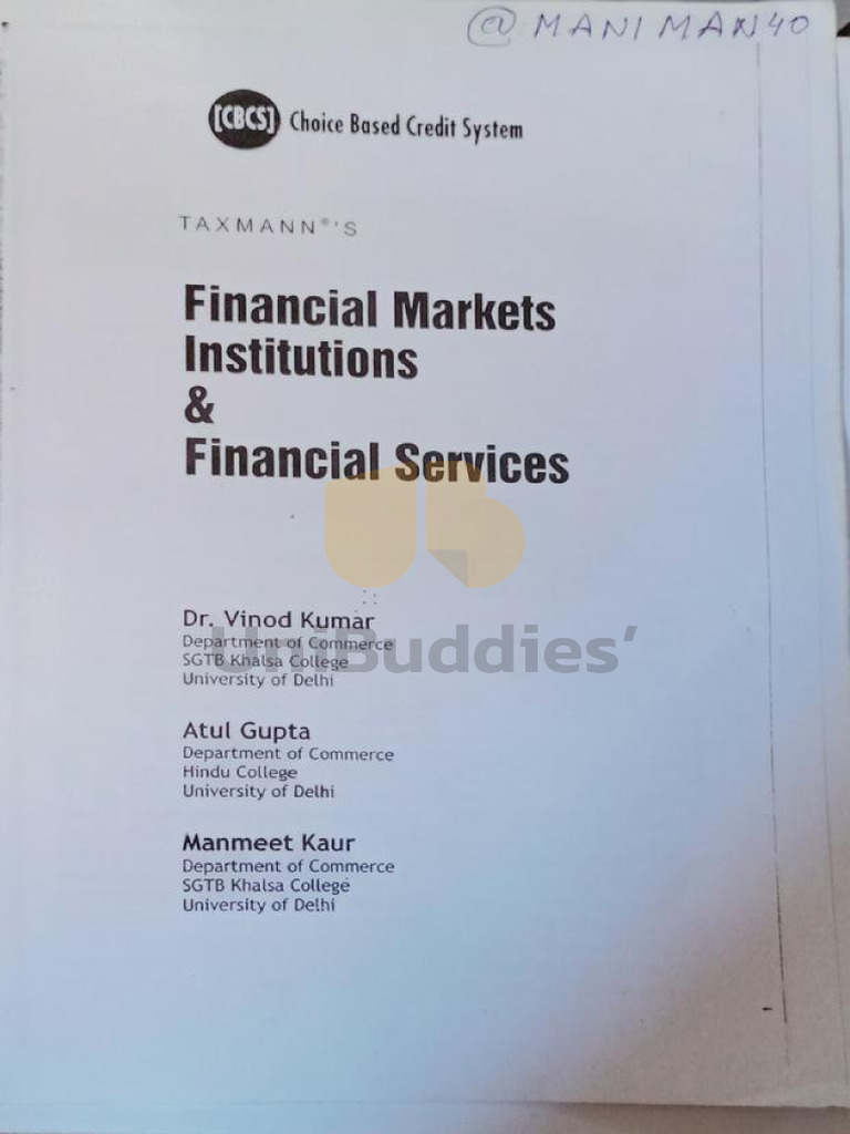 Fmi Book by Taxman | PDF | Stocks | Financial Markets