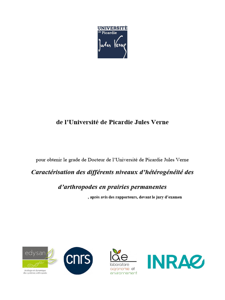 Hétérogénéité des paysages agricoles | PDF | Paysage | Sol (pédologie)