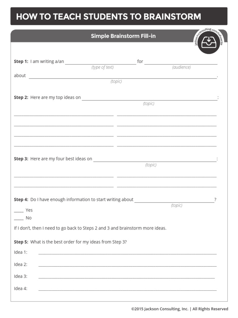 Effective Brainstorming Techniques | PDF | Group Processes ...