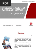 Download Introduction to Features of OptiX NG-SDH V100R007-20080718-A by moonzte SN86403100 doc pdf