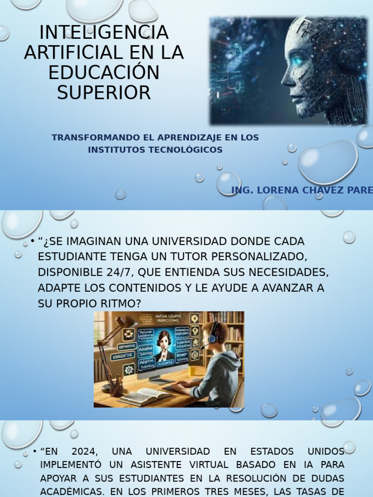 Inteligencia Artificial en La Educación Superior | PDF | Inteligencia ...